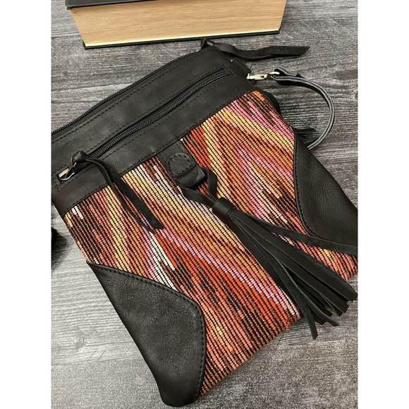 Leather Handmade Guatemalan Bag. Crossbody - Picture 7 of 7